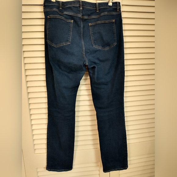 Boden Dark Blue Straight Leg Jeans - Picture 3 of 7